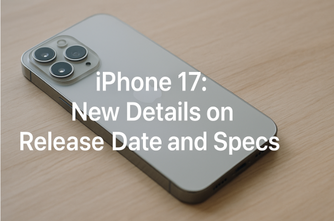 iPhone 17: New Details on Release Date and Specs